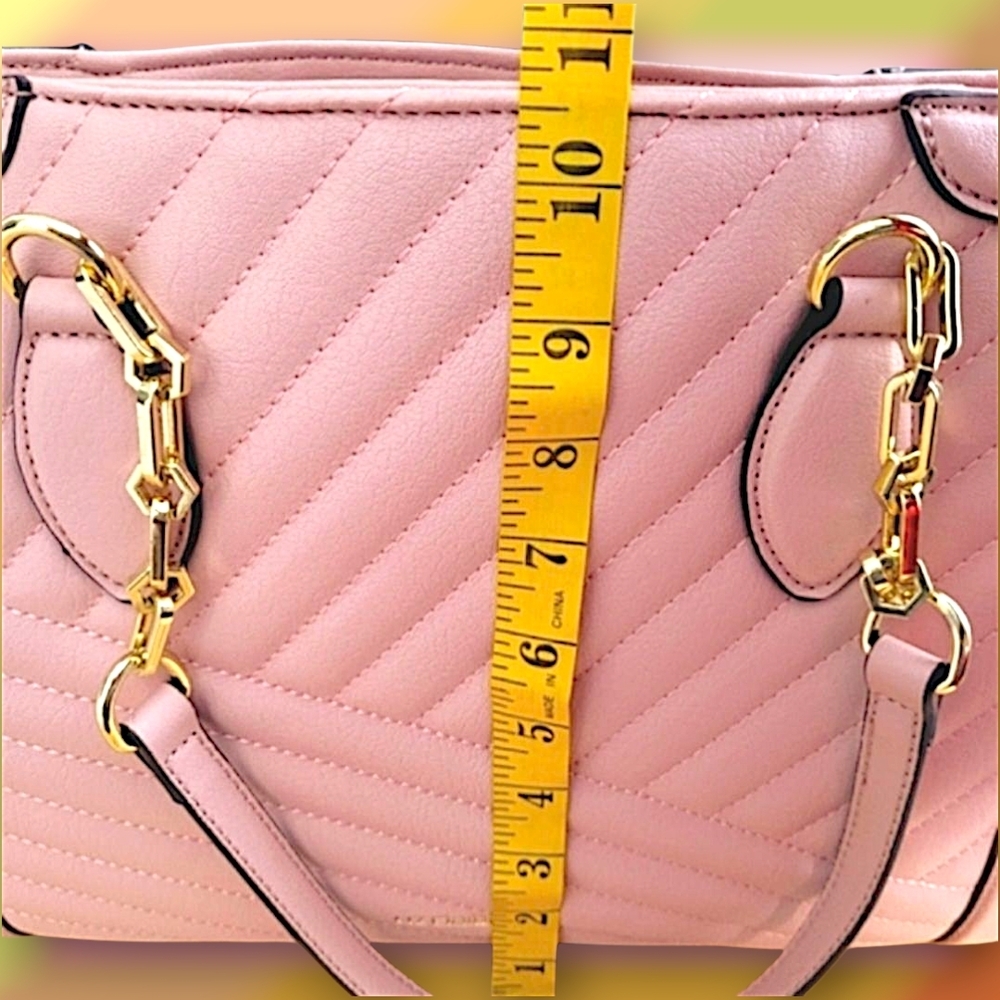 Liz Claiborne Pink Quilted Satchel and Wallet NWT & NWOT - Picture 10 of 15